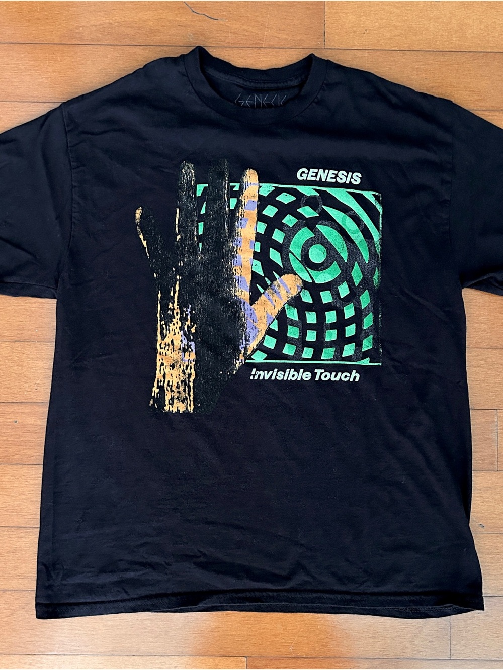 Invisible Touch Graphic T-Shirt - Black